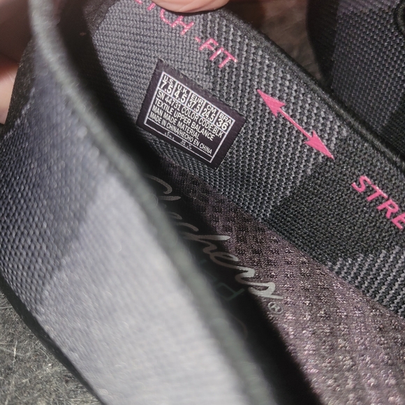 Womens Skechers (44731) Cleo Sherlock Black/gray  Flats Women's Sz 7.5 - Picture 4 of 9